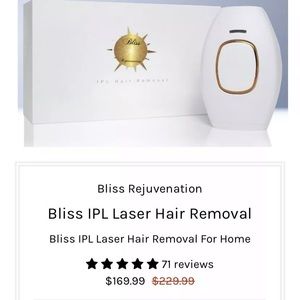 🌟 Bliss Rejuvenation IPL Home Hair Removal System